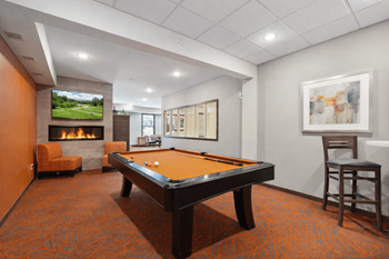 Crossroads at elm creek social hub with coffee bar & resident lounge
